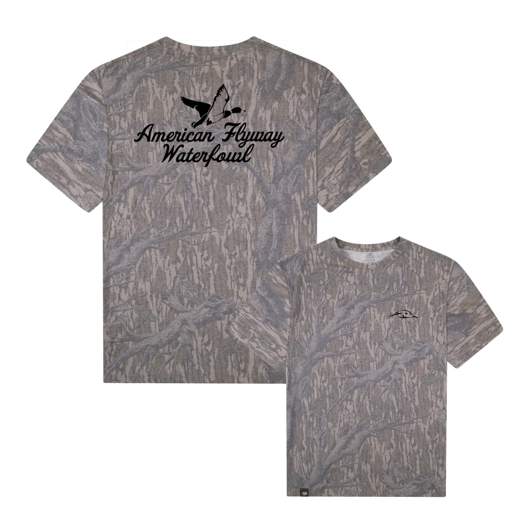 AFW Realtree Original Faded Out Tee – Premium Camo T-Shirt for Outdoor Adventures | Perfect for Hunting & Casual Wear
