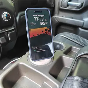 MagSafe Cupholder Phone Dock for Convenient Car Charging and Viewing Experience