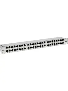 Tripp Lite TRL-N252-048-SHK Cat5e & Cat6 Patch Panel for 48-Port Shielded Krone IDC 568B RJ45 1U