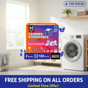 Member’s Mark Laundry Detergent Power Pacs 130 Ct