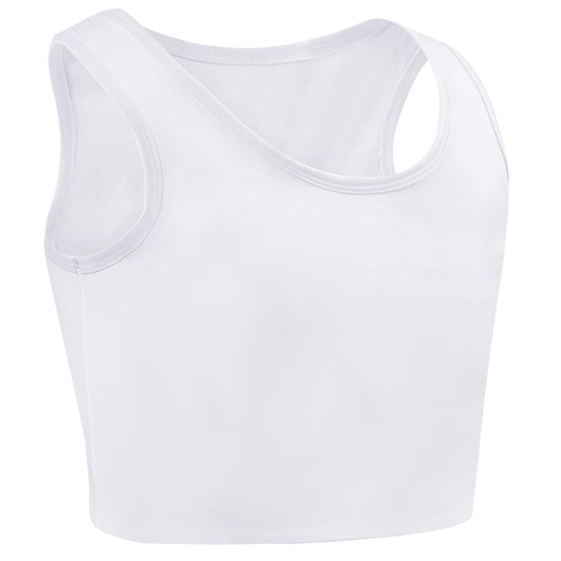 CuteStreet Transgender Tomboy FTM Chest Binder Pull On Closure Breathable and Strong Compression Tank Top Trans Bra Binder Camisole Bandeau Black Elegant