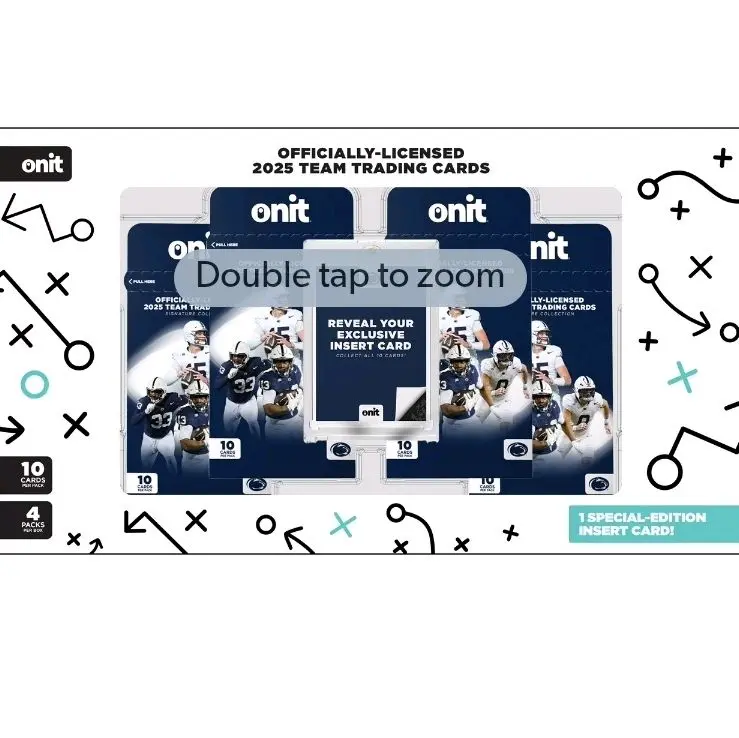*LIVE BREAK* ONIT 2025 Penn St University Men’s College Football Sams Club Box - 4 packs - 1 Aftershock Card