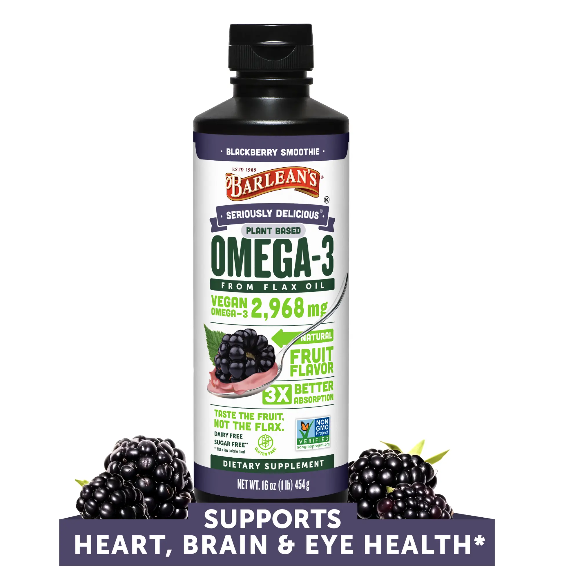 Blackberry - Flaxseed Oil