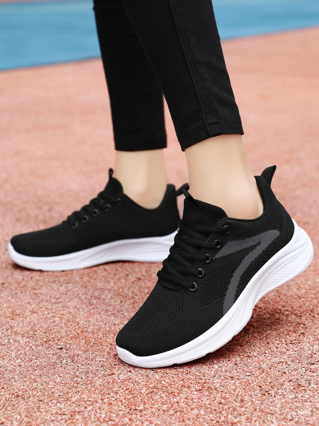 Women's Breathable Mesh Running Shoes, Comfortable Soft Sole Sports Sneakers, Workout Sneakers, Lightweight Casual Footwear for All Seasons, Running Training Shoes, Training Runner Footwear, Sporty Running Shoes