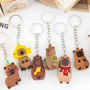24/12/1 pcs -Random Capibala Blind Box Game, Handheld Doll Keychain, Keychain Surprise Collectibles, Internet Celebrity Collectible, Perfect Birthday Party Gift, Unique Decorative Item