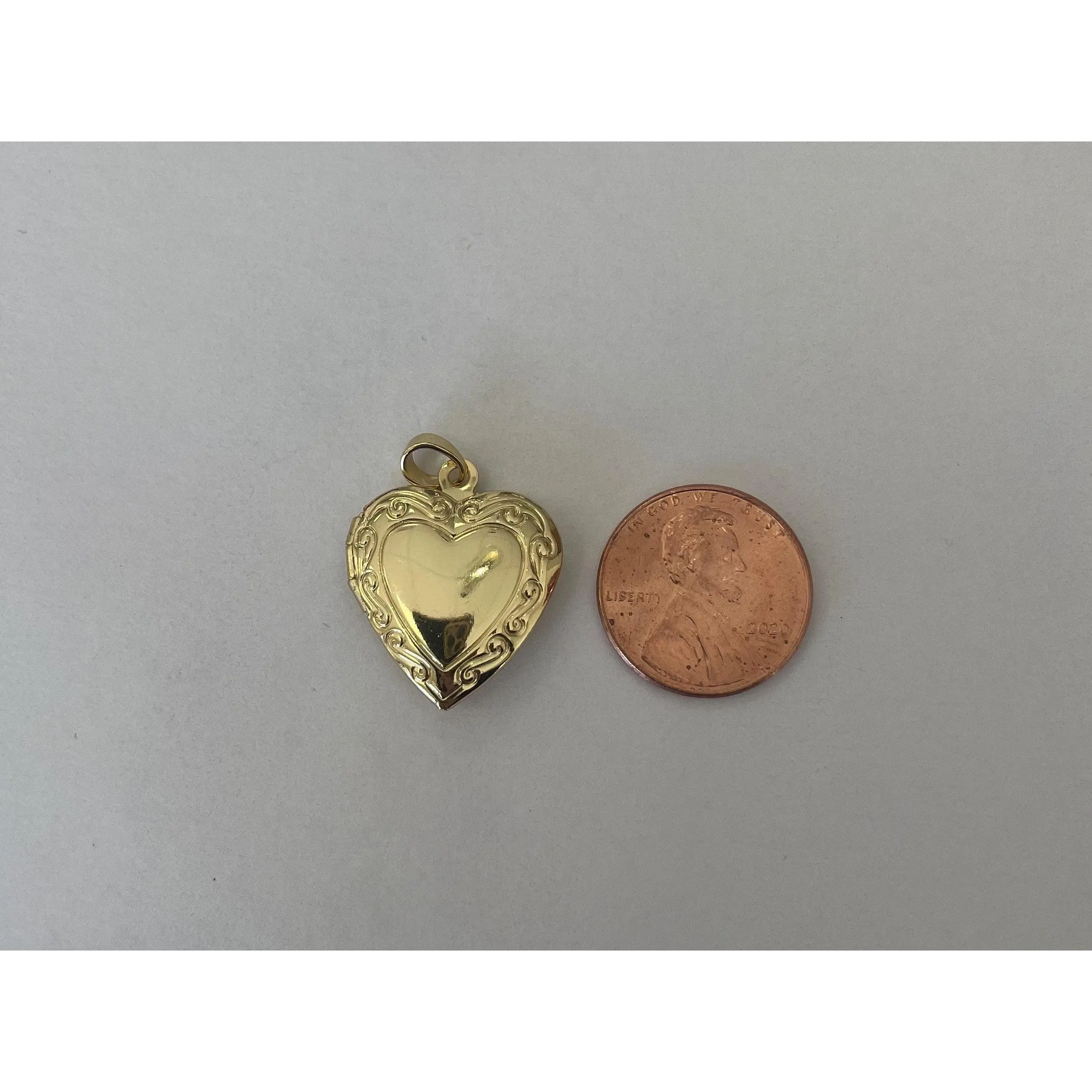 Mini Heart Locket Charm