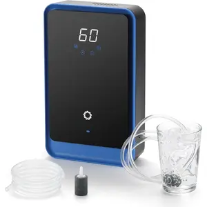 AH1000 Portable Ozone Machine for Water and Air - 1000 mg/h, Multipurpose Liquid Ozonator with Negative  and Timer