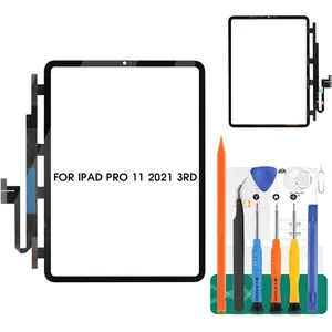 for iPad Pro 11 2021 Touch Screen Replacement Pro 11 3rd Digitizer Sensor A2301, A2459, A2460 Touch Digitizer Panel Glass Repair Parts Kits