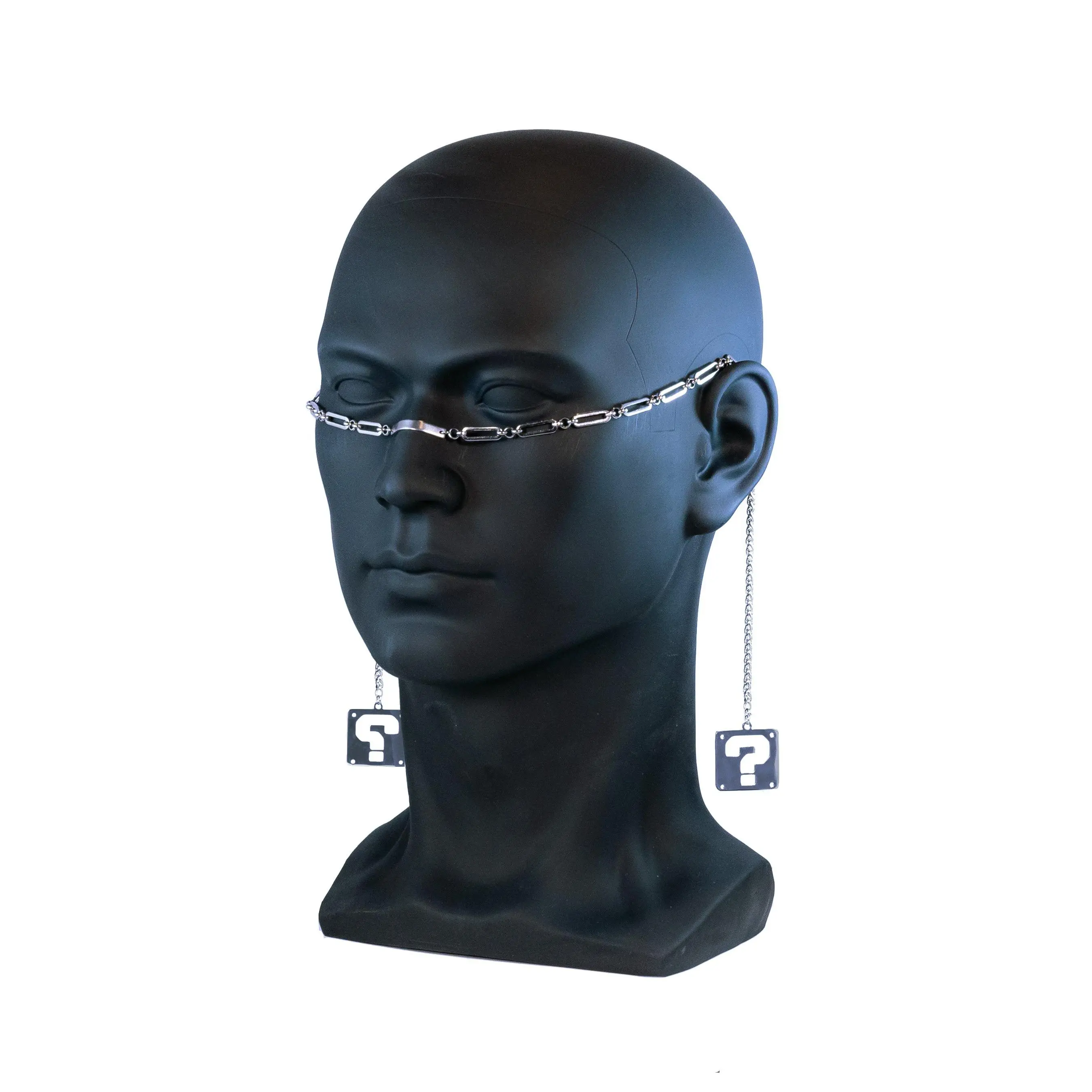 Silver Clip ? Face Chain
