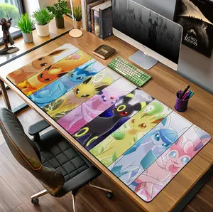 Eeveelutions Lineup Mouse Pad, Game Gamer Desk Mat