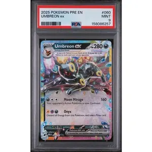 Umbreon ex #60 - [Graded PSA 9] SV: Prismatic Evolutions (PRE)