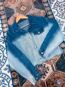Two-Tone Denim Jacket