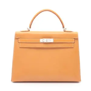 Pre-owned HERMÈS Calfskin Shoulder Bags Hermes Kelly32 Vache Chamonix