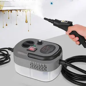 Portable Handheld Steam Cleaner, High Pressure Steam Cleaning Tool with Brush Head, Ideal for Kitchen, Furniture, Bathroom, Car Seats