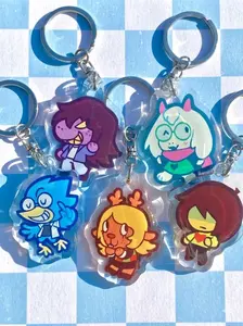 Deltarune Acrylic keychain