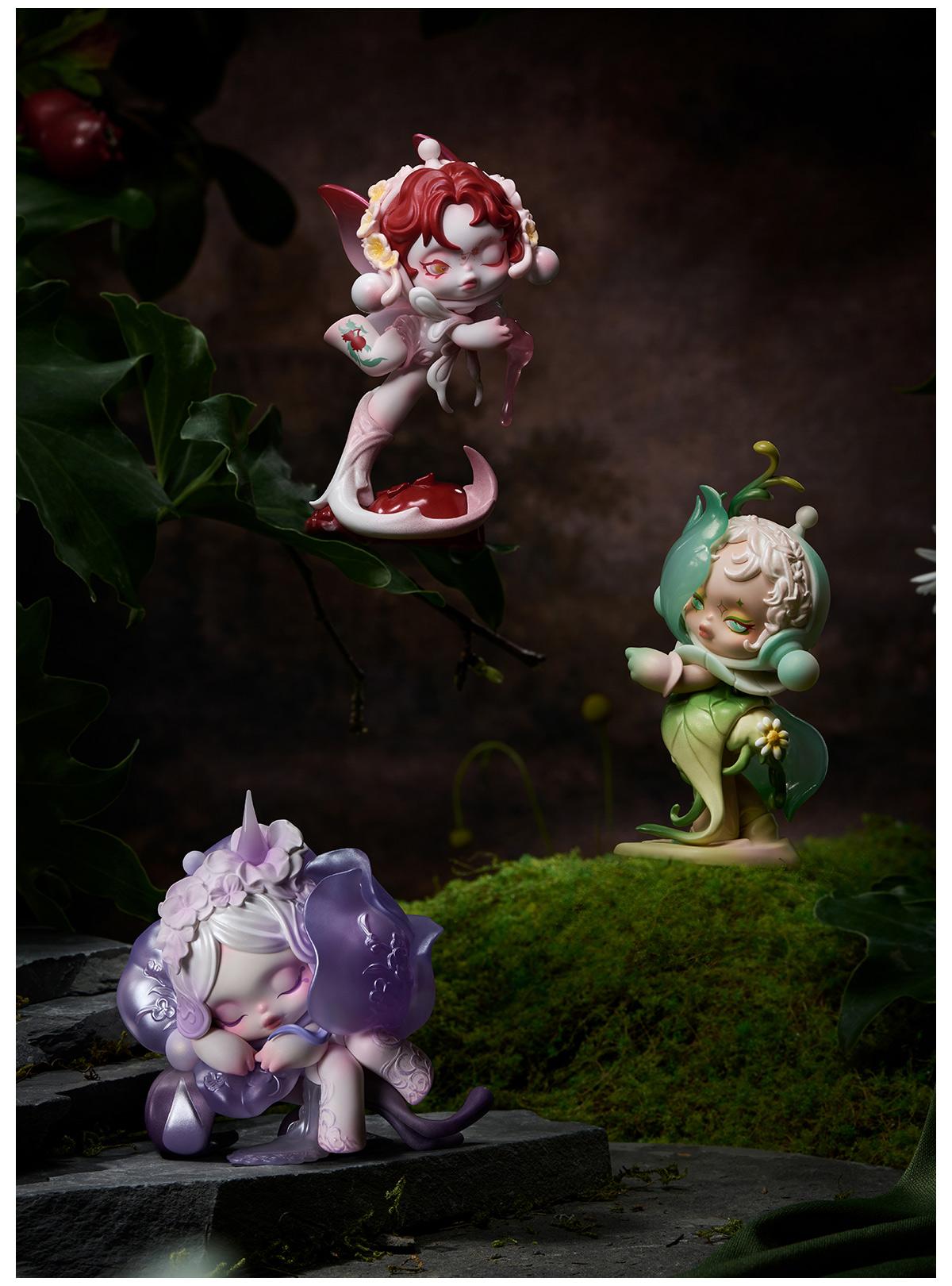 (TAP105) POP MART SKULLPANDA Petals in Four Acts Series Figures