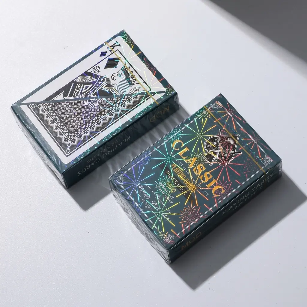 Waterproof Classic Unisex Playing Cards Set - Easy to Clean Deck for Card Game Lovers, Ideal for Blackjack, Beach, Pool Occasions
