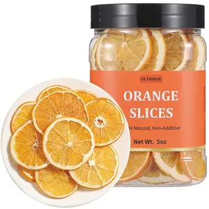 Dried Orange Slices 5Oz Natural No Additivies Snack Dried Fruit