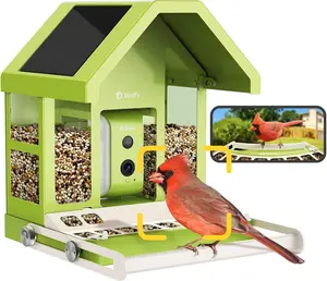 Birdfy Feeder Metal - Smart Metal Feeder with Camera