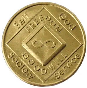 #N54. NA Chip ETERNITY Infinity Bronze NA Coin