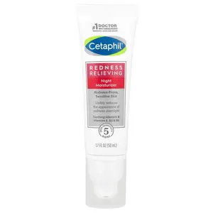 Cetaphil Redness Relieving, Night Moisturizer, 1.7 fl oz (50 g)