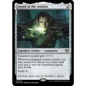 Sword of the Animist [Commander Masters]