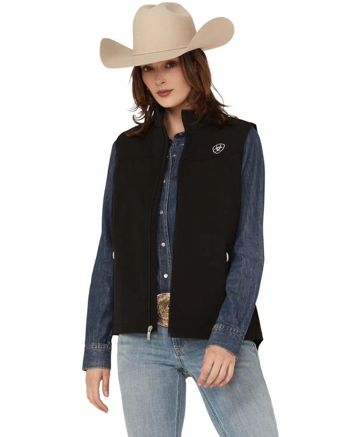 Ariat Women's Team Softshell Vest - 10020762 Ariat Women's Team Softshell Vest - 10020762