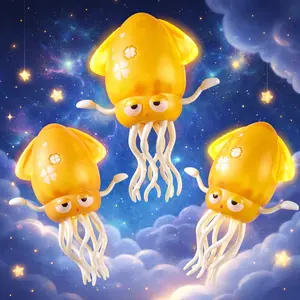 Dancing Funny Squid Toy for Kids - Music, Lights & Fun Movements - Sensory Development - Perfect Gift - Inductive Obstacle Avoidance