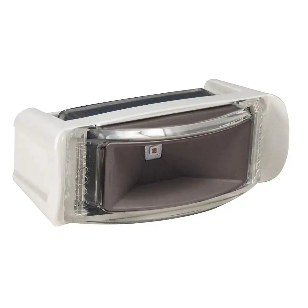 Lumitec Contour Inset Navigation Light - Port Red - White Housing [101847]