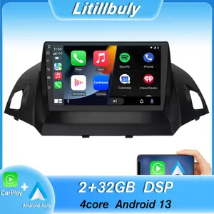 Car Stereo for Ford Kuga/Escape 2013-2016 touch screen has Android Auto Wireless Carplay, Bluetooth WIFI supports GPS Navigation