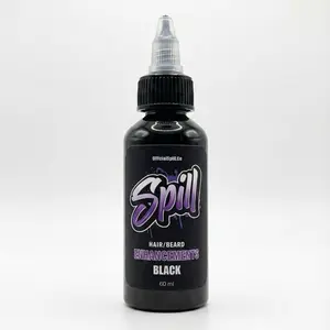 Spill Barber Enhancement Paint Black Airbrush Lineup Color For Barbers