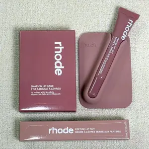 Rhode Snap-On Lip Gloss Holder Case with MagSafe Magnetic Back for Apple iPhone