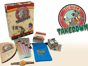 Tortilla Takedown Ultimate Luchador Card Game Wrestling Themed Fun for 3 4 Players Ideal for Game Night Parties and Various Occasions