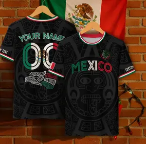 Custom Mexico Football Jersey | Soccer Fan Apparel with Name Number