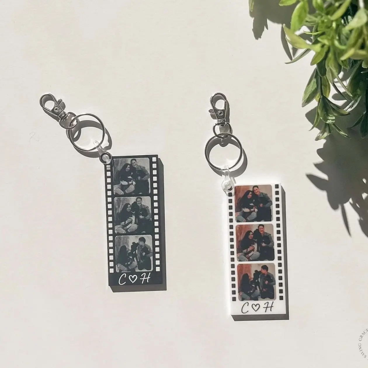 Custom Photo Strip Keychain | Valentine's Day Gift For Him | Valentine's Day Gift For Her | Couple Gift | Boyfriend Gift | Girlfriend Gift