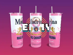 20 oz Tumbler Modelo Madrina mas Chingona