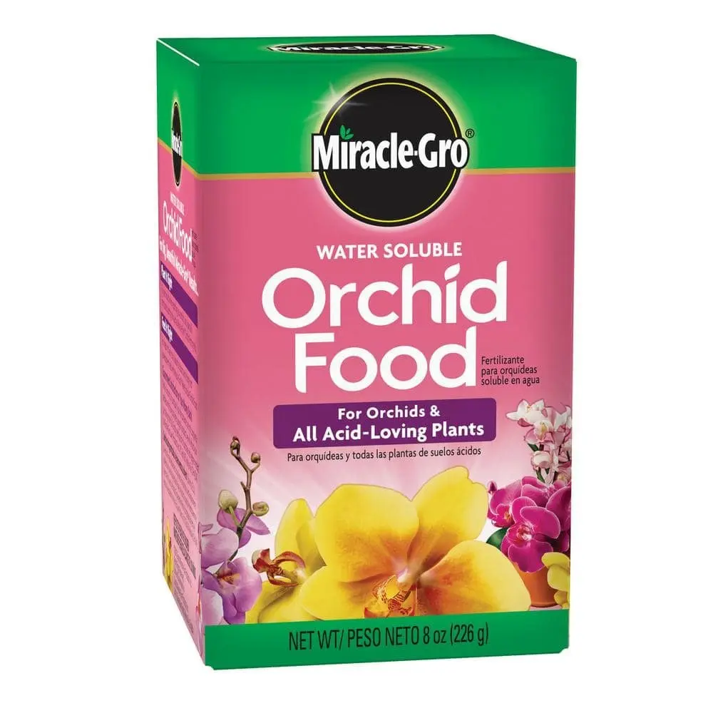 Water-Soluble Orchid Food 8 oz for Orchids & All Acid-Loving Plants