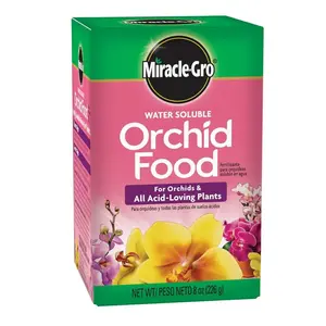 Water-Soluble Orchid Food 8 oz for Orchids & All Acid-Loving Plants