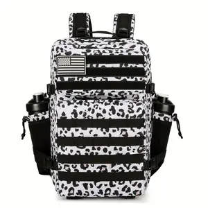 1 backpack, 11.89 gallon men's mountaineering backpack, women's, Molle backpack, camping fishing travel backpack