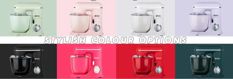 Product Introduction of Kitchen in the box Stand Mixer, 4.5QT+5QT Two bowls Electric Food Mixer, 10 Speeds Kitchen Mixer for Daily Use with Egg Whisk, Dough Hook, Flat Beater 19
