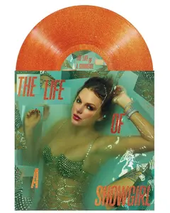 Taylor Swift - The Life of a Showgirl [Sweat and Vanilla Perfume Portofino Orange Glitter Vinyl] NEW Vinyl Record 602478225260