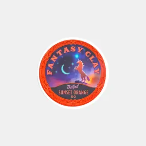 Sunset Orange - Fantasy Clay