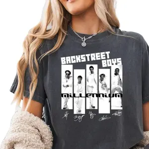 Backstreet Boys Millennium Shirt BSB Fan Shirt Concert Backstreet Boys Millennium Tour Backstreet Fan Merch Gift Vegas 2025 Reunion Tour Tee