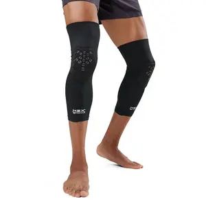 MCDAVID HEX® Viz Leg Sleeves Pair Lightweight Spandex Knee Sleeves with Redesigned Padding for Comfort and Performance