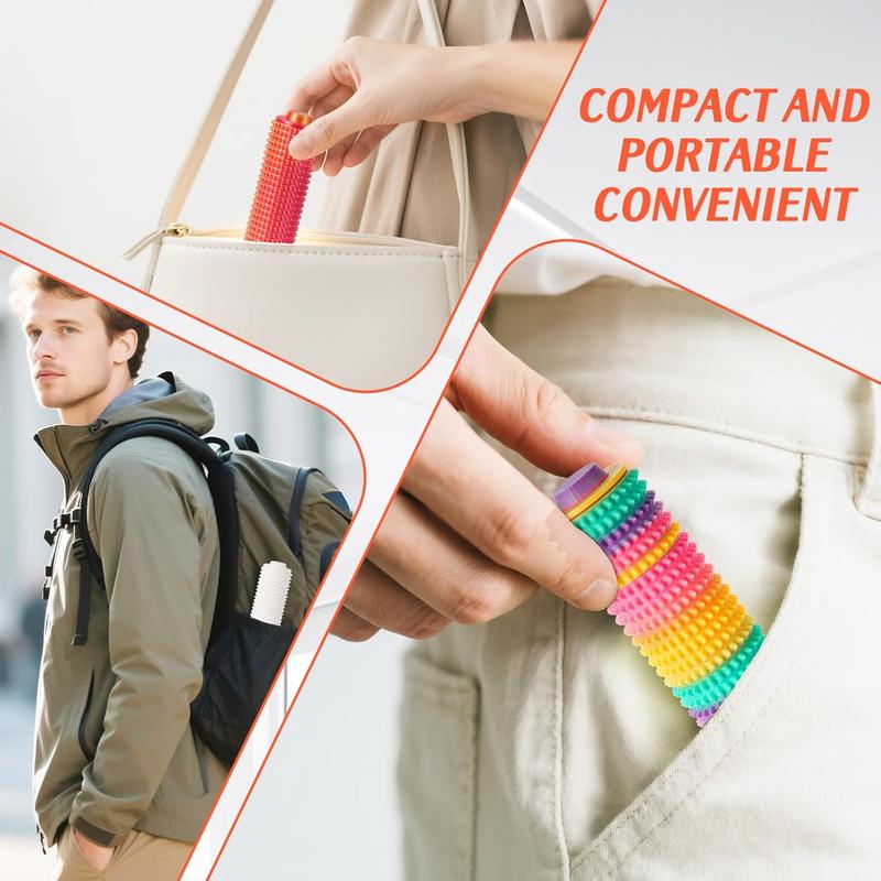 【2PCS】Little Ouchies Prickly Spiny Click More Sharp Fidget Toy for Adults - Discreet Quiet Stress Relief Solution for Anxiety Focus Skin Picking Office Travel Use - Durable Spiky Sensory Stimulation Tool