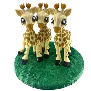 Giraffe - 3d Printed - Cute Giraffe Figurine Decor