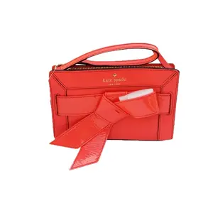 Kate Spade New York Bow Valley Kai Clutch, Strawberry Daquiri