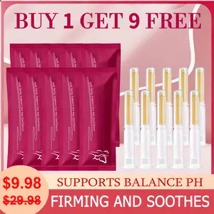 Buy 1 get 9 Free of 10 pieces  Feminine Daily Moisture Gel – Soothing Freshness & Comfort Care with Peppermint and Propolis