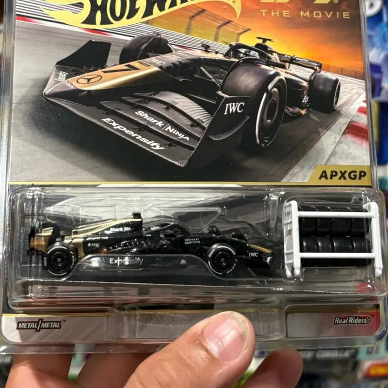 RLC Premium F1 “the movie” black and gold Diecast car 1:64 scale