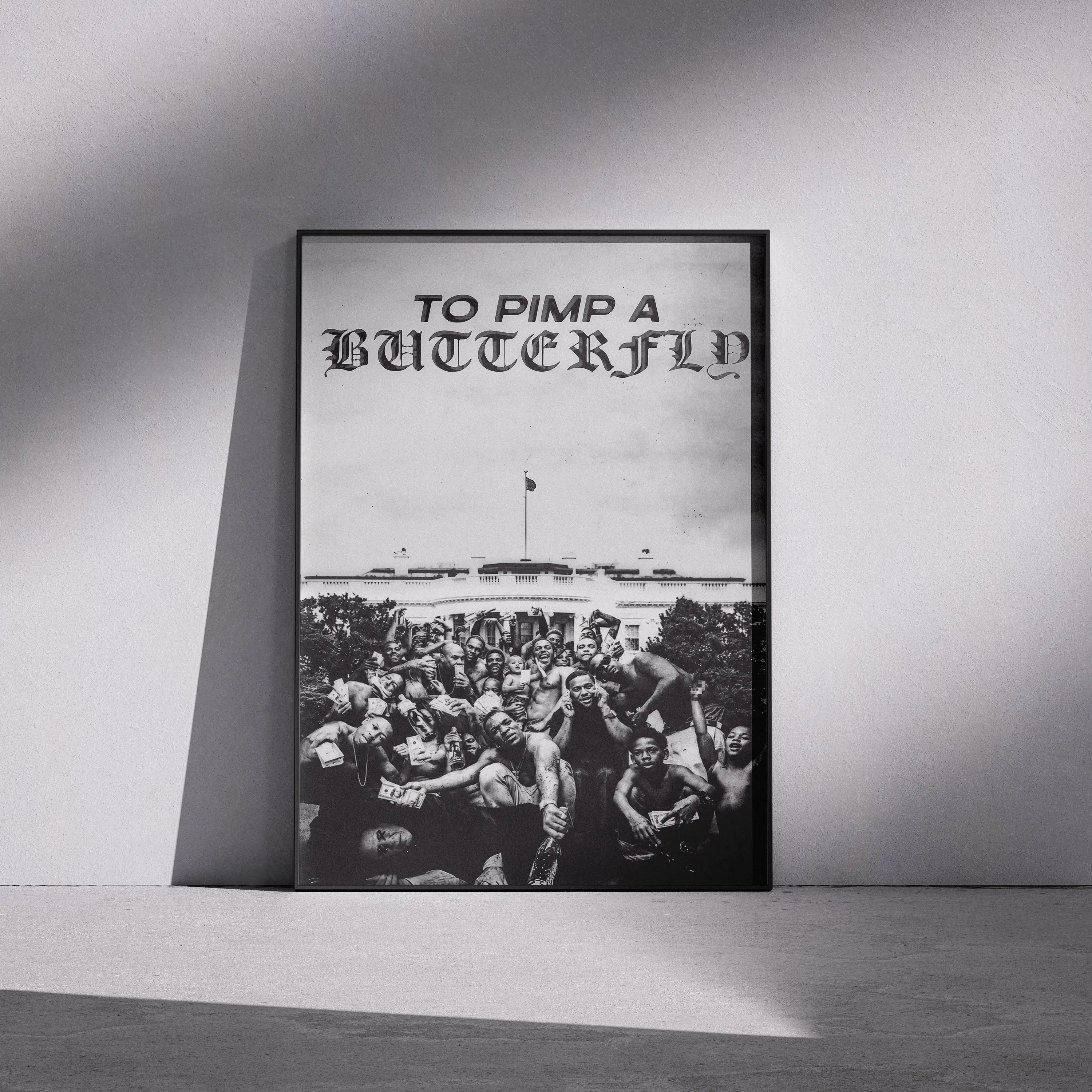 To Pimp A Butterfly Poster, Vintage Hip Hop Wall Art, Rap Music Fan Gift
